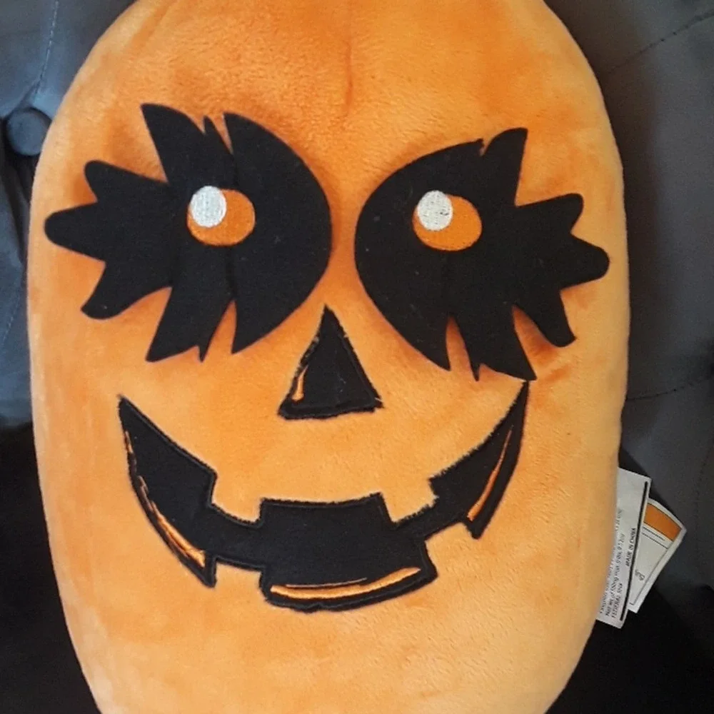 Pumpkin pillow